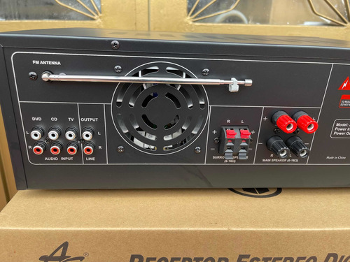 Imagen 5 de 7 de Amplificador De Sonido American Sound 1200watts Bluetooth