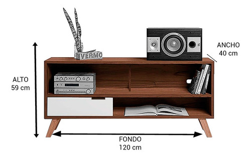Combo Filmore Mueble De Tv Salas Recamara Comedor