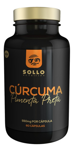 Cúrcuma Con Pimienta Negra - 60 Cápsulas