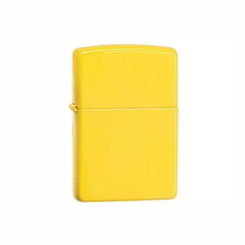 Encendedor Zippo 24839 Clasico Amarillo L/mate Lelab 28340