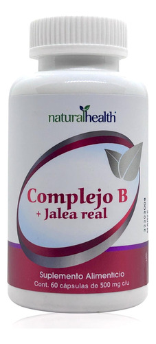 Complejo B Jalea Real 60 Cápsulas Natural Health