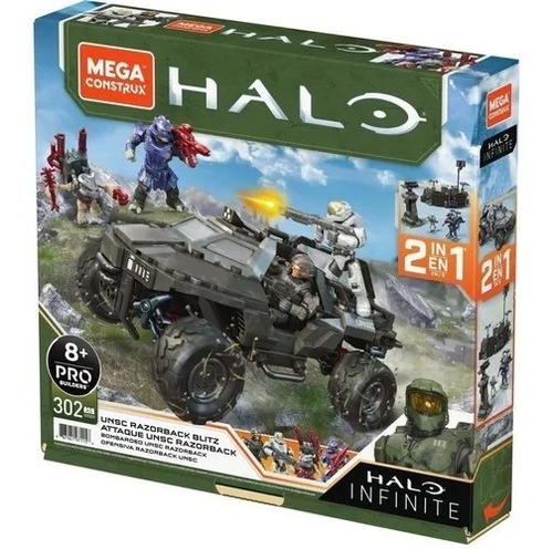 Mega Construx Halo Unsc Razorback Blitz, Halo Infinite