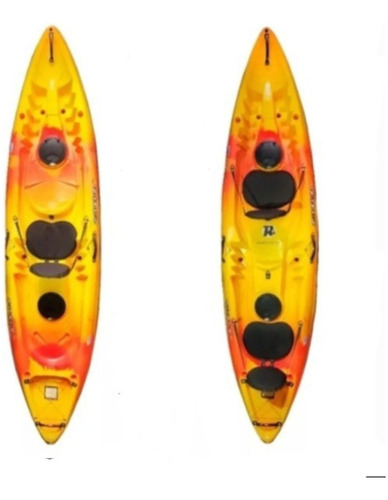 Kayak Doble (2+1) Strobel Max Garantia 5 Años Ind Uruguaya