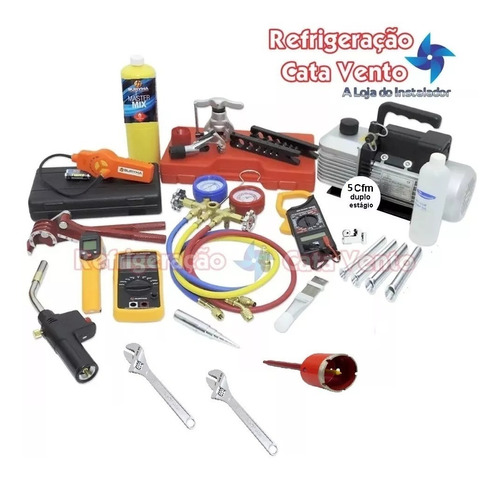 Kit Ferramentas P/refrigeração Ar Condicionado, Aled4247304