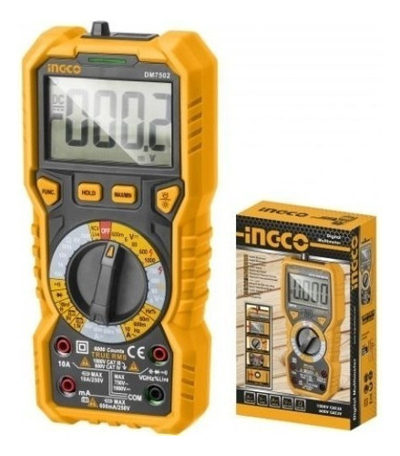 Multimetro Digital Ingco Dm7502