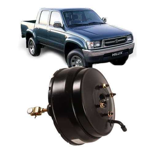 Hidrovacuo Servo Freio Toyota Hilux 2.8 1992 À 2001 21cm