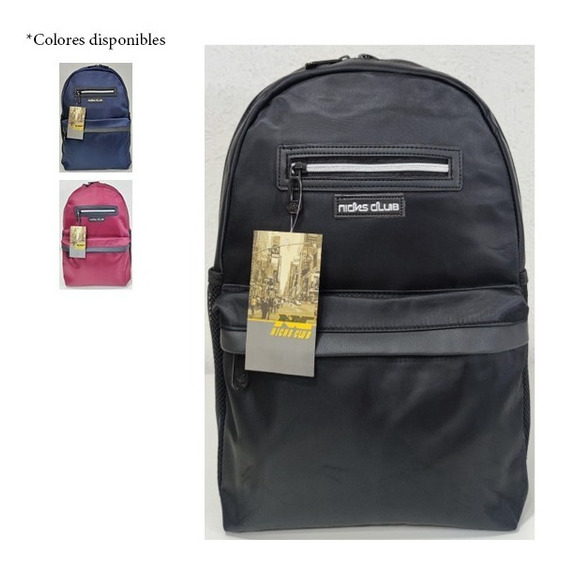 Mochilas Nicks Club Negra | MercadoLibre ?