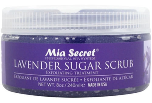 Exfoliante De Azucar 240 Ml Lavanda - Mia Secret