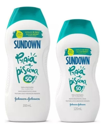 Kit Sundown Solar Protetor Solar Fps50 320ml + Gel Pós Sol