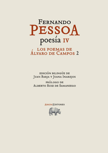 Poesía Iv - Poemas Álvaro Campos 2, Fernando Pessoa, Abada