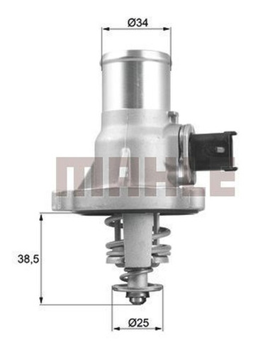 Imagen 4 de 7 de Termostato Mahle Original Chevrolet Sonic 1.8 L4 Desde 2012