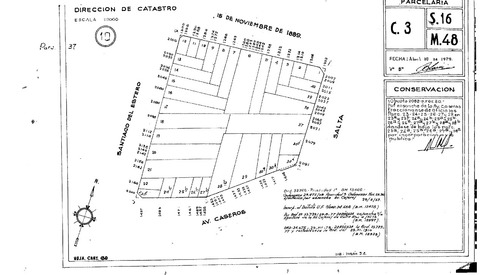Terreno Doble Frente En Venta En Barracas - 3.980 M² Construibles