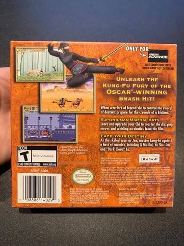 Crouching Tiger: Hidden Dragon Game Boy Advance