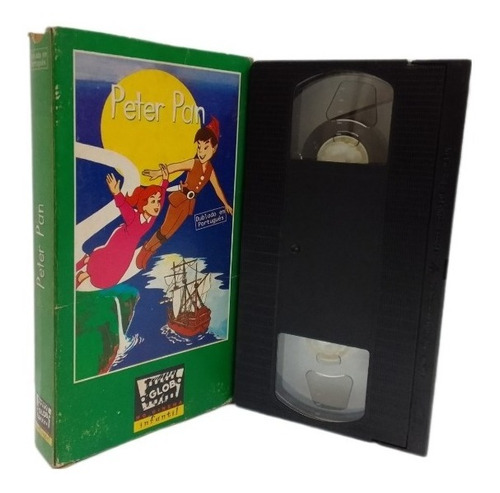 Vhs Desenho Peter Pan Dublado Original O Globo