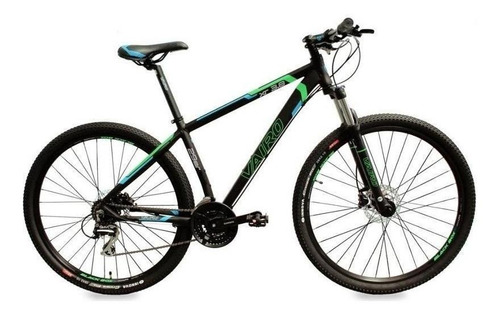 Mountain bike Vairo XR 3.8  2019 R29 L 24v frenos de disco hidráulico cambio Shimano Acera M360 color negro/verde  