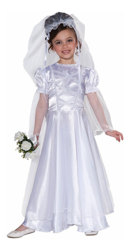 Forum Novelties Little Bride Wedding Belle Child Costume Dre