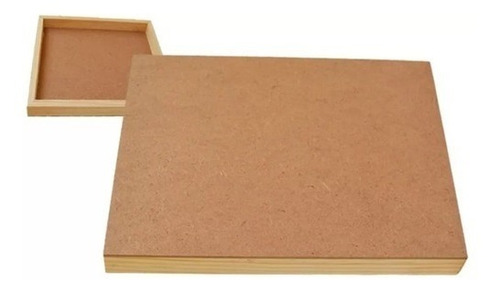 Bastidor De Madera Poster/cromo Pintura Set 2 Pzas 30x50cm