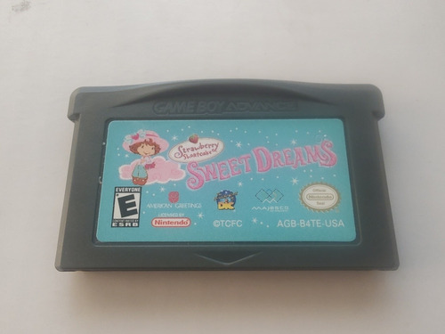 Strawberry Shortcake Sweet Dreams Gameboy Advance Original 