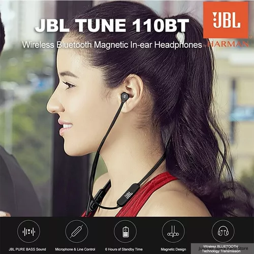 Audifonos Jbl Tune 110bt Inalambricos Bluetooth Auriculares