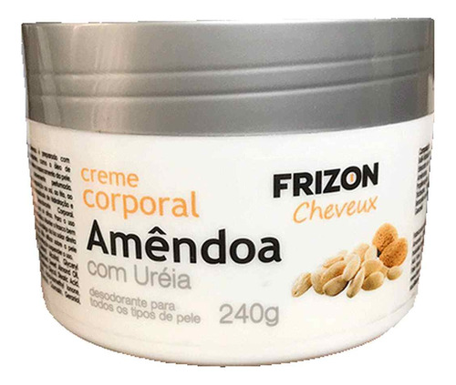  Creme Corporal De Amendoa Com Ureia, Todo O Tipo De Pele