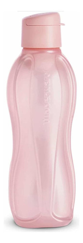 Tupperware botella 1 litro eco twist deporte escuela rosa