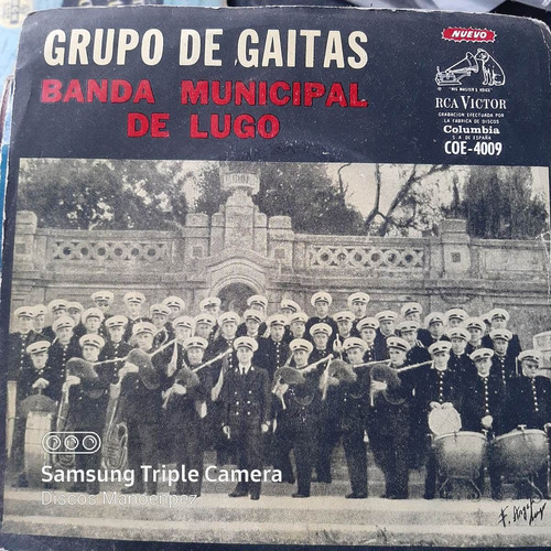 Simple Sobre Grupo De Gaitas Banda Munic Lugo Rca Victor C24