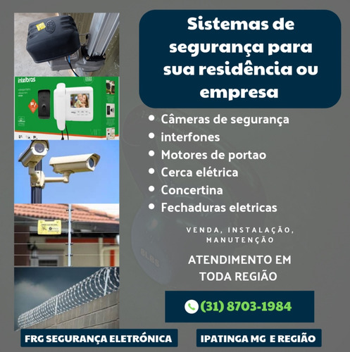 Instalação, Manutenção Em Equipamentos Segurança Eletrónica.