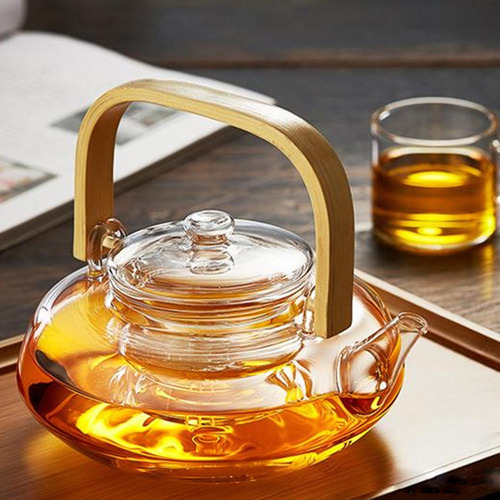 Bule De Vidro, Bule De Chá Com Alto Teor De 800ml