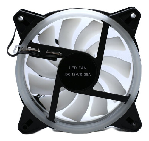 Cooler Fan Double Rgb Master 03 Para Gabinete Gamer Resfriar