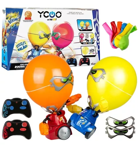 Balloon Bots Batalha Luta Robos Brinquedo Balão Criança Jogo