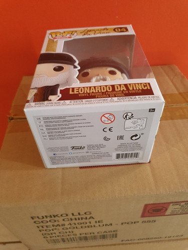 Funko Pop! - Artists Leonardo Da Vinci #04