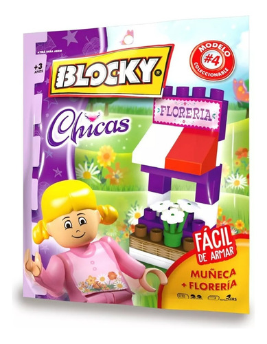 Blocky Bolsita Chicas Coleccionable #4 22 Piezas Rasti686ch