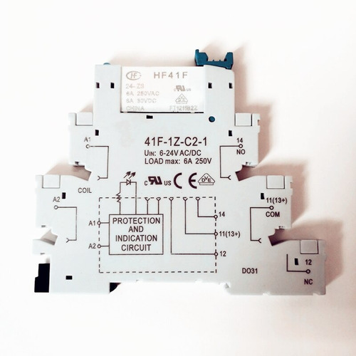 Interfaz Rele Inversor Spdt 24vcc/vca