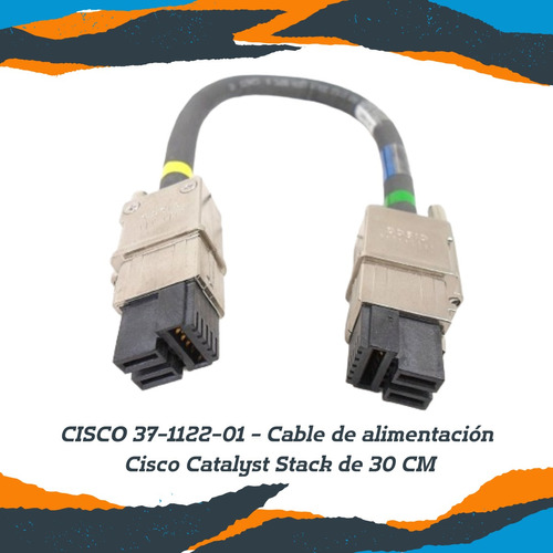 Cable De Alimentación Catalyst Stack 30 Cm Cisco C37-1122-01