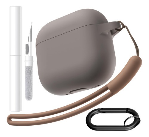 Capa Protetora Para AirPods 4 De Silicone Com Active Noise C