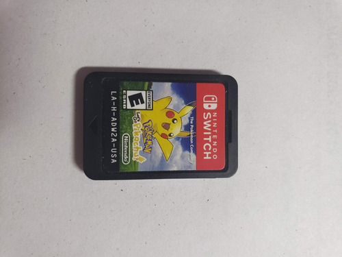 Pokemon Let's Go Pikachu Nintendo Switch Fisico!!!