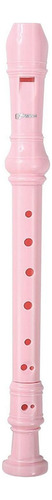 Flauta Dulce Soprano Alemana 8 6 Agujero C Rosa 8 Hoyos