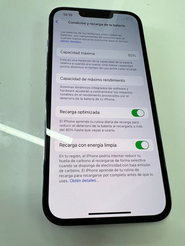 Apple iPhone 13 Pro (128 Gb ) Azul Sierra / At&t / Detalle * (Reacondicionado)