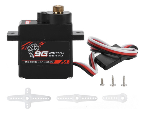 Servo Digital S0009m 9g Metal Gear Adequado Para 1/24 Rc Fix