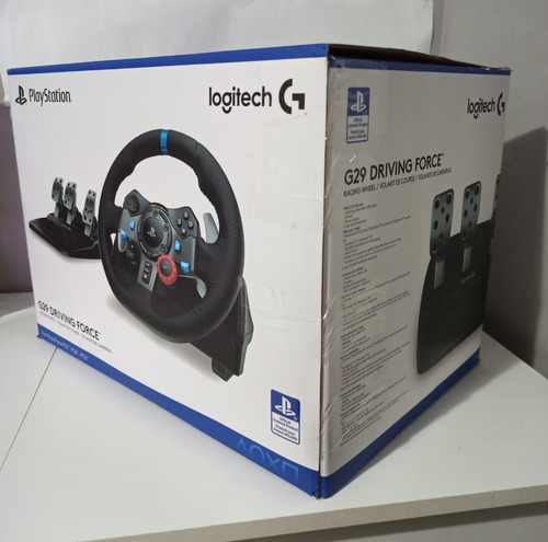 Volante Logitech G29 Con Pedalera - Ps 5 Ps 4 Pc Negro (Usado)