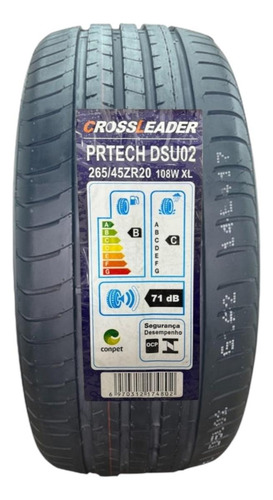 Pneu 265/45r20 108w Xl Prtech Crossleader Dsu02 Aro 20 Índice De Velocidade W