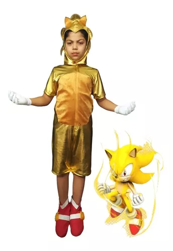 Fantasia Do Super Sonic Para 6 Anos