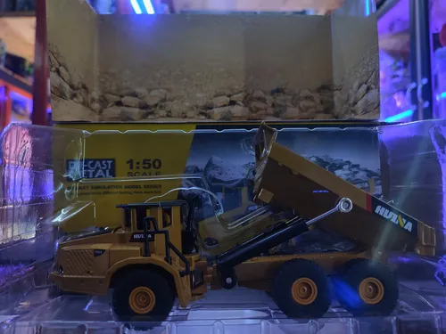 Camion Tolva Articulado Full Metal, Huina Escala 1:50