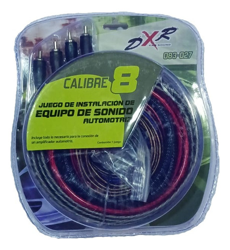 Kit De Instalación Para Equipo De Sonido Automotriz Cal 8