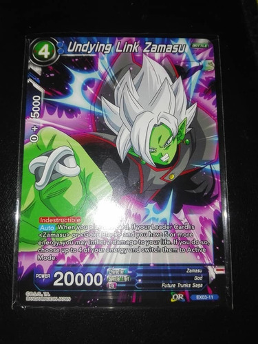 Undying Link Zamasu - Expansion Deck  -carta Dragon Ball Tcg