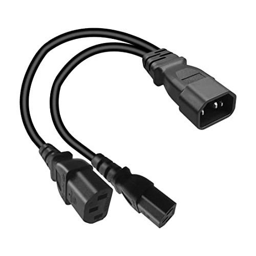 Divisor C14 2x C13, Divisor C14 (30 Cm), Enchufe Macho ...