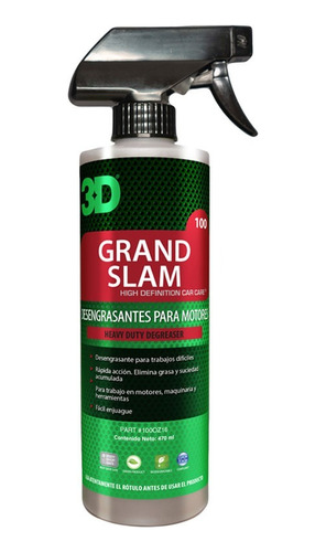 3d Grand Slam - Desengrasante Limpia Motores - Allshine