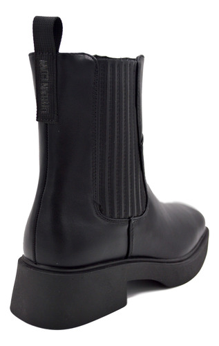 Bota Botineta Mujer Urban Cow Zeta Ecocuero Elastico Taco