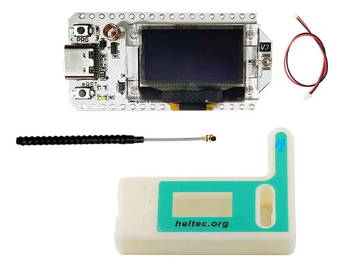 Placa De Desarrollo 0.96 Oled Sx1262 Wifi Ble Esp32 Lora32 V
