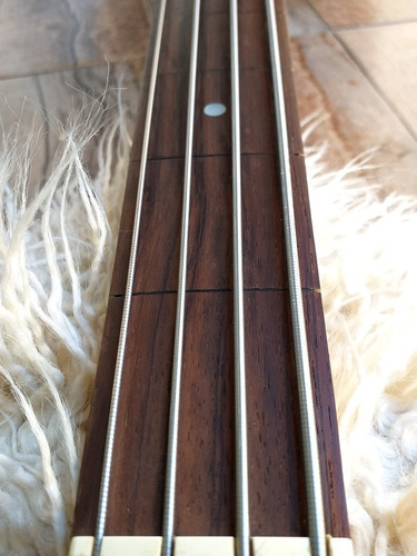 Bajo Bass Fretless Squier Sx Mirss Anderson Cort Texas Laqueado